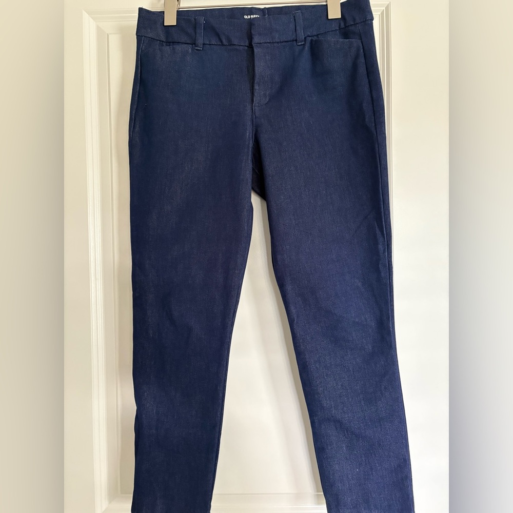 Women’s Blue Denim Old Navy Pixie Pants